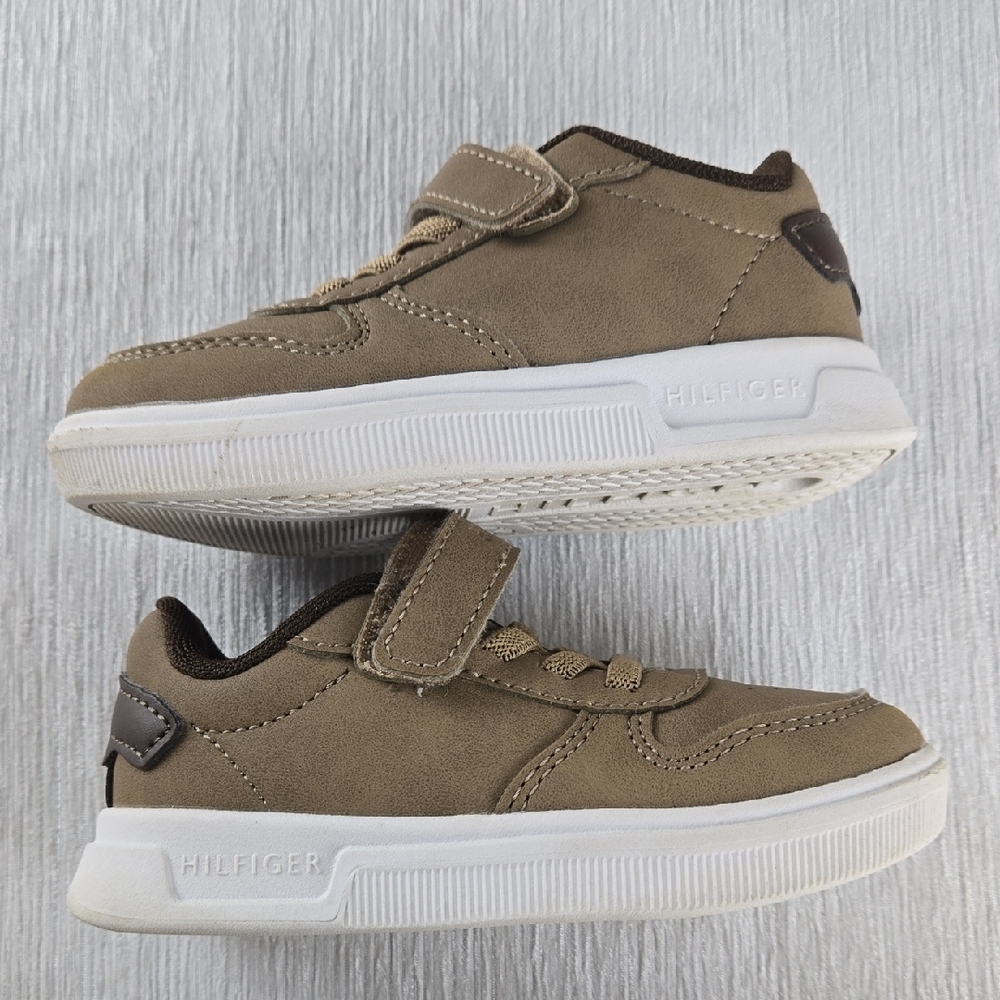 Tommy Hilfiger Brown‎ Sneakers Casual Suede Design - Picture 8 of 11